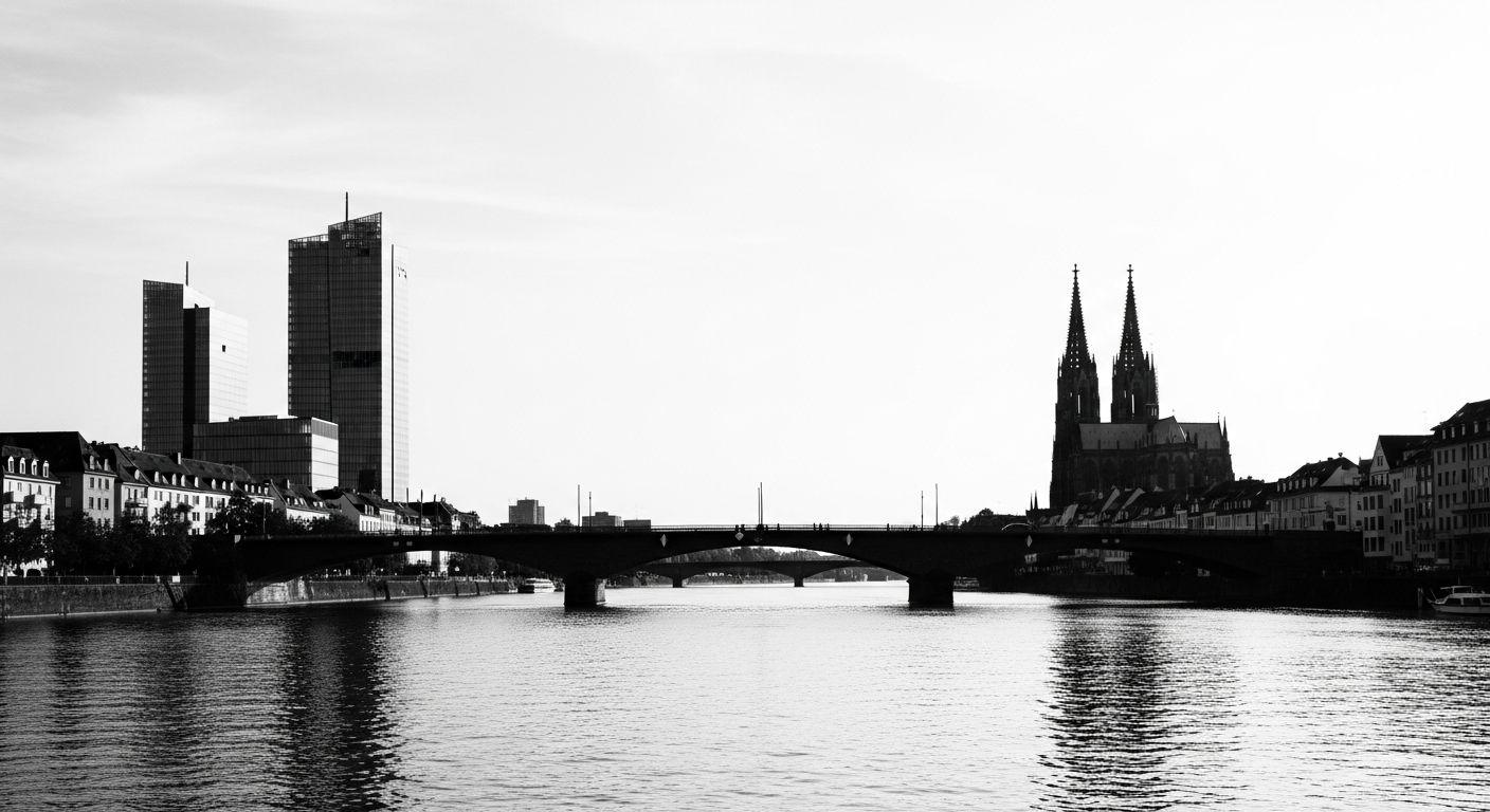 Basler Münster und Rheinufer