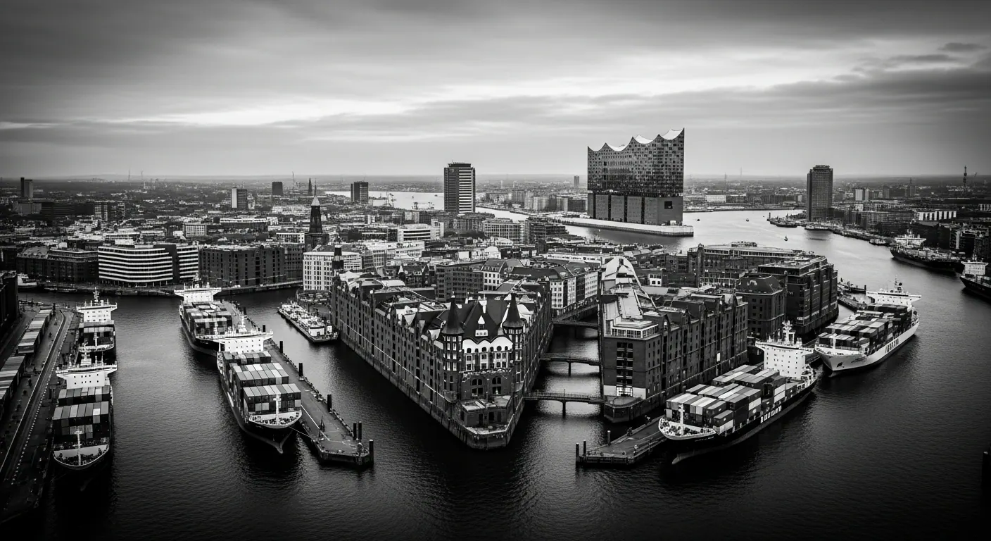 Hamburger Hafen — Speicherstadt und Elbphilharmonie